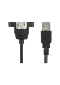 Resim 4885 Usb Dişi Erkek Panel Tipi Data Uzatma Kablosu 0.5M 50cm 