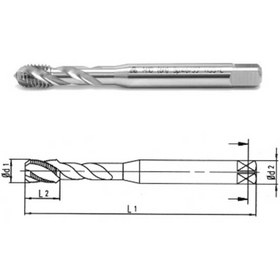 Resim Genel Markalar M6 Helis Makine Kılavuzu Kalın Şaftlı Hsse Dın 371/c 