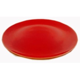 Resim Büyük Servis Tabağı Kırmızı 