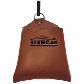 Resim TEAMCAR Araç Içi Düzenleyici Çok Amaçlı Deri Kese Kahverengi 