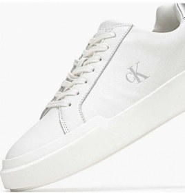 Resim Calvin Klein Jeans Kalın Tabanlı Bağcıklı Metalik Deri Kadın Beyaz Sneaker Yw0yw01948-0lc Beyaz 