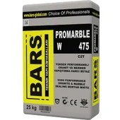 Resim Bars Beyaz Granit & Mermer Yapıştırma Harcı 25 Kg. 