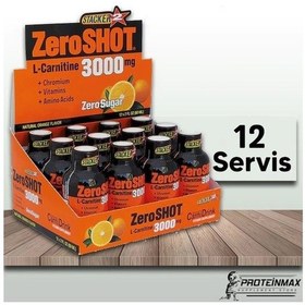 Resim Zero Shot 3000Mg L-Carnitine 60 Ml.X 12 Adet - L-Karnitin 