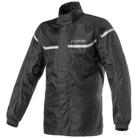 Resim Clover Wet Jacket Pro Wp Üst Yağmurluk Siyah 