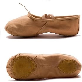 Resim SOIMISS 1 Çift Bale Ayakkabıları Terlik Streç Kanvas Bale Terlikleri Bale Pilates Ayakkabıları Kız Daireler Bale Dansçısı Ayakkabıları Tek Bale Ayakkabısı Bale Terliği Yoga Ayakkabıları 