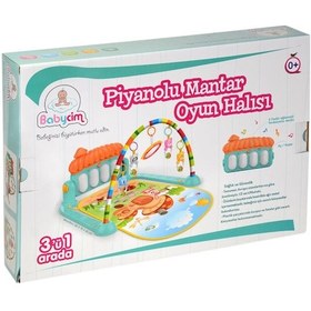 Resim Birlik Babycim Piyanolu Mantar Oyun Halısı 