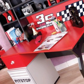 Resim Meltem Pitstop Çocuk Odası Çalışma Masası 