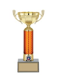 Resim Odak Kupa - Small Kupalar - S-058 A - 29 Cm Altın - Beyaz 