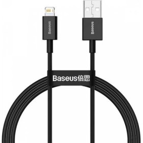 Resim Baseus 1 Metre 2.4A Ultra Hızlı Apple iPhone Uyumlu 13 13 Pro Max Şarj Kablosu Hızlı Şarj 