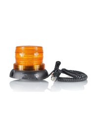 Resim Mesan Ø90 İkaz Lamba Led Multifonksiyon Buzzer Mıknatıslı 12m Çakmak Fiş Turuncu 12-24vdc Ms 735.3.12-24vdc 