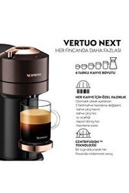 Resim Nespresso Vertuo Next Premium Kahverengi Kahve Makinesi 