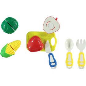 Resim Birlik Oyuncak 10 Parçalı Meyveli Kesilebilen Yemek Dünyası - Standart / Standart 