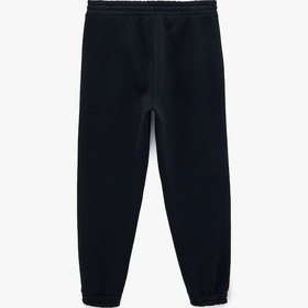 Resim Koton Lastikli Paça Şardonlu Cepli Beli Bağcıklı Jogger Eşofman Altı Lacivert 6sam40037mk Lacivert 