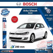 Resim Volkswagen Golf 7 Arka Silecek Bosch Rear 2012-2019 