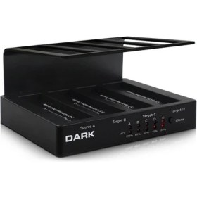 Resim Dark D42C USB3.0 Offline Clone 4lü Disk İstasyonu (DK-AC-DSD42C) 