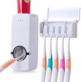 Resim Diş Macunu Sıkacağı Fırçalık 