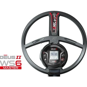 Resim XP Dedektör Xp Ws6 Master Dedektör (Ws6 Kablosuz Kulaklık ve 28CM Fmf Başlık Ile) Siyah 