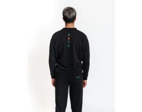 Resim Luo Camp Sweatshirt 02 - Black Erkek Eşofman Üst 