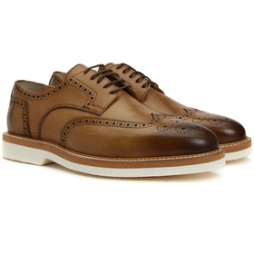 Resim Network Kahverengi Erkek Deri Ayakkabı 