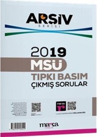 Resim 2019 Msü Arşiv Serisi Tıpkı Basım Çıkmış Sorular Tamamı Video ... 