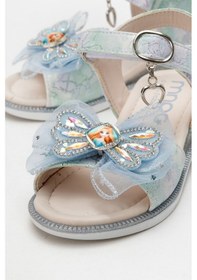 Resim Mnpc Kız Çocuk Mavi Abiye Ayakkabı 25y3s1007256 Mavi 