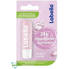 Resim Labello Pearly Shine Dudak Bakım Kremi 4.8 G 