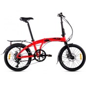 Resim Peugeot F13-D 20 Jant Md Katlanır Bisiklet (Kırmızı) 