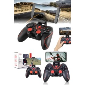 Resim Munico Kablosuz Bluetoot Gamepad Oyun Joystick Pc Iphone Android Için Uyumlu Pubg Vs Tüm Oyunlara Entegre 
