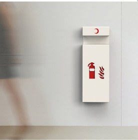 Resim Yangın Tüpü Sehpası Askı Dolabı Ve Rafı 