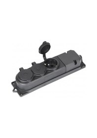 Resim Kupa Kup8038 Kauçuk Monofaze 3'lü Grup Priz 