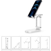 Resim Dacare Evrensel Katlanabilir Metal Masaüstü Cep Telefonu Tutacağı (Yurt Dışından) 