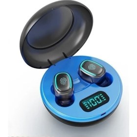 Resim Kablosuz Bluetooth Kulaklık Binoral Fonksiyon Dijital Ekran Kulak Içi Kablosuz Hareket Gürültü Azaltma Çağrısı (Yurt Dışından) 