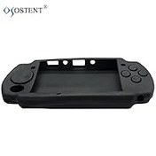 Resim OSTENT Yumuşak Koruyucu Silikon Seyahat Taşıma Çantası Cilt Kapak Kılıfı Kol Sony PSP 2000/3000 Renk Siyah için Uyumlu 
