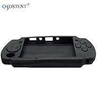 Resim OSTENT Yumuşak Koruyucu Silikon Seyahat Taşıma Çantası Cilt Kapak Kılıfı Kol Sony PSP 2000/3000 Renk Siyah için Uyumlu 