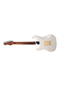 Resim Peavey Raptor Lightning Bolt St Hss Stratocaster Elektro Gitar Olympic White 