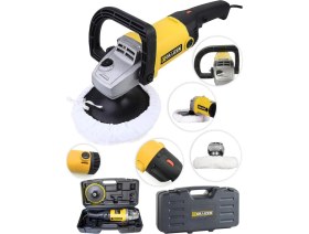 Resim Graizer Alman 4000 Watt Bakir Sargili 6 Kademe Devir Ayarlı Polisaj Makinasi Zımpara Pasta Cila Makinesi 