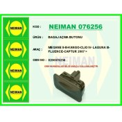 Resim Bagaj Açma Butonu Megane Iı-Iıı-Kango-Clıo Iv- Laguna Iıı-Fluence-Captur 2007 > 