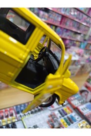 Resim OYUNCAKSAHİLİ Mark 1 Transit 1969 Tarzı Minibüs Nostalji Model Metal Kapı Açılır ışık Ses Koleksiyon Model 