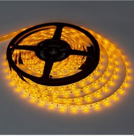 Resim Amber Şerit Led 12v 5 Metre 