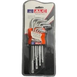 Resim Alc 9 Parça Torx Yıldız Alyan Seti 