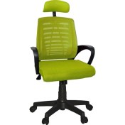 Resim Türksit Karizma File Müdür Koltuk Plastik Ayak Mavi 