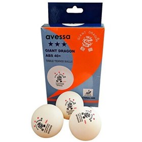 Resim Avessa Giant ITTF Onaylı 40+Plus 6'lı Masa Tenis Pinpon Topu 