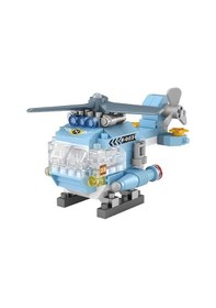 Resim Lz8616 Loz Helikopter Blok Seti Mini Poşet -vagon Life 