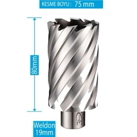 Resim 3keego Shc 75 Hss Manyetik Delme Ucu 