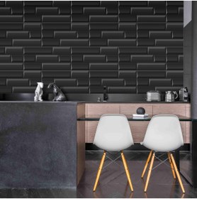 Resim EGE SERAMİK 300X600 CHICAGO PARLAK SIYAH K:11.5 