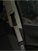 Resim Genel Markalar Sık Gümüş Taşlı Kemer Konforu Kemer Pedi 2 Adet 