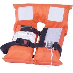 Resim Oceanmarine Martek Can Yeleği Çocuk Solaslı 15-43 Kg M02550 Turuncu 