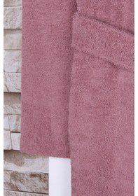 Resim Baveno %100 Pamuk Gül Kurusu Kadın Kimono Bornoz Gülkurusu 