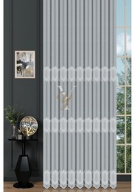 Resim 12p9480 Tül Perde V-fikse Ekru 