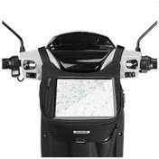 Resim Rogfer Rhinowalk X21923 Bisiklet Ön Asılı Çanta Çok Fonksiyonlu Bisiklet Su Geçirmez Ön Çanta Tam Siyah Tam Siyah Siyah 